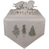 Clayre & Eef NPT44 Chňapka do trouby béžovo zelená 18x30 cm Bavlna