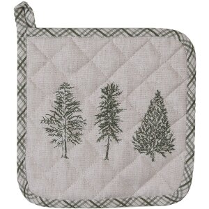 Clayre & Eef NPT45 Chňapka béžová 20x20 cm