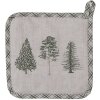 Clayre & Eef NPT45 Chňapka béžová 20x20 cm