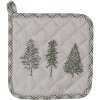 Clayre & Eef NPT45 Chňapka béžová 20x20 cm
