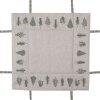 Clayre & Eef NPT47 Koš na chléb béžový 35x35x8 cm