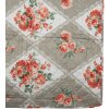 Clayre & Eef Q196.059 Přehoz na postel Grey Pink 140x220 cm