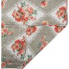 Clayre & Eef Q196.059 Přehoz na postel Grey Pink 140x220 cm