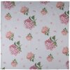 Clayre & Eef VTG01 Ubrus Square Pink 100x100 cm
