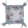 Clayre & Eef VTG47 Košík na chléb růžový 35x35x8 cm Bavlna ve venkovském stylu