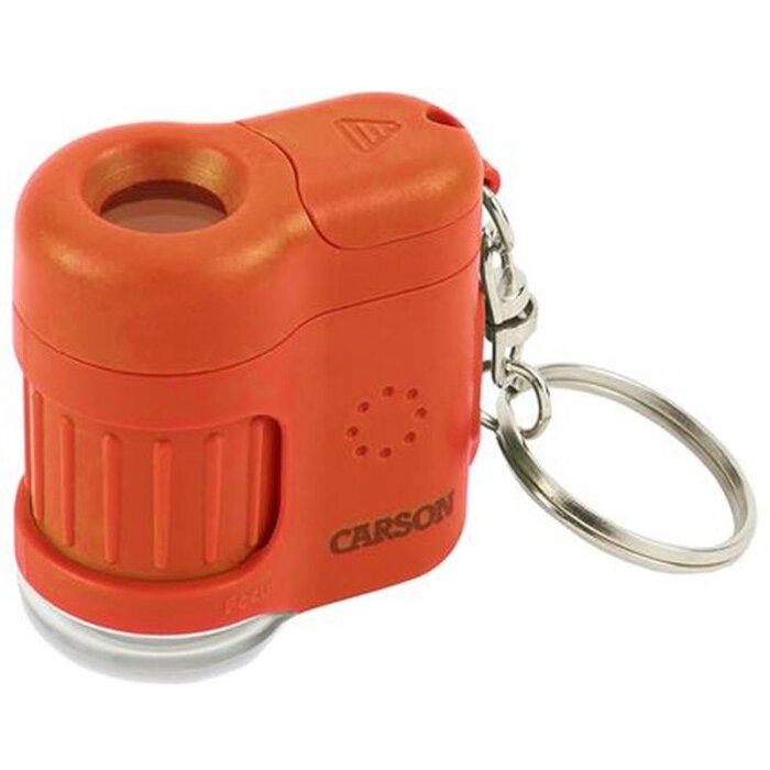 Kapesní mikroskop Carson MicroMini 20x oranžový