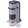 Ruční mikroskop Carson MP-250 MicroFlip 100-200x adaptér pro chytré telefony