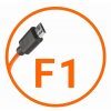 Připojovací kabel fotoaparátu Miops Fujifilm F1 oranžový