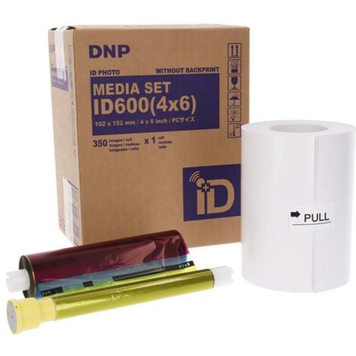 DNP pasový fotopapír 1 role 350 ks 10x15 pro ID600