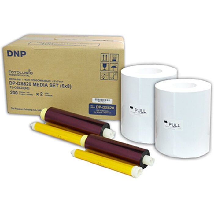 DNP papír DM68620 2 role po 200 ks 15x20 pro DS620
