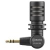 Mini kondenzátorový mikrofon Boya BY-M110 TRRS 3,5 mm všesměrový otočný o 180°