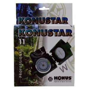Kompas Konus Konustar-11 Military Green Rugged Outdoor...