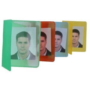 Benel složka na pasové fotografie 250 ks PVC barevné smíšené 53x65mm