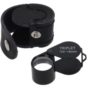 Skládací lupa Byomic Triplet BYO-IT1018 10x18mm - Přesné zvětšení