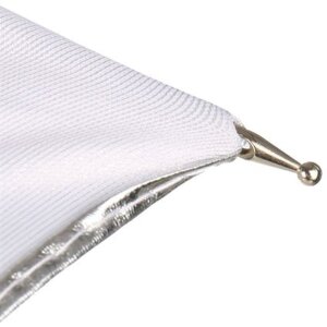 Falcon Eyes reflexní deštník UR-32S stříbrno-bílý 80 cm