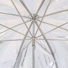 Falcon Eyes reflexní deštník UR-48S stříbrno-bílý 122 cm