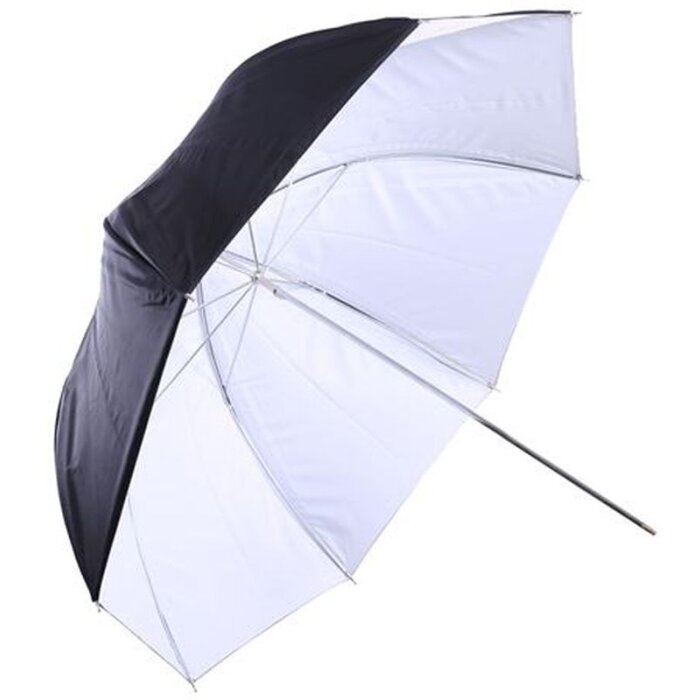 Falcon Eyes reflexní deštník UR-48WB bílo-černý 122 cm
