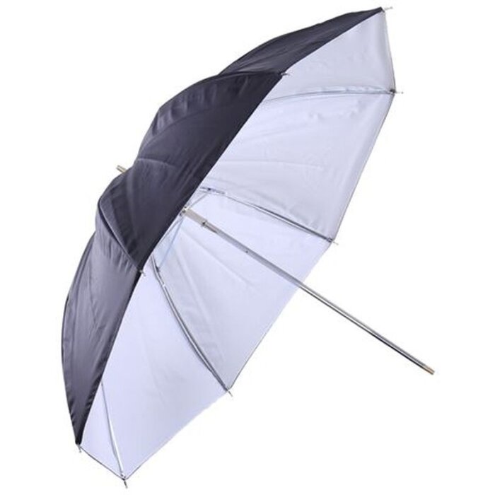 Falcon Eyes reflexní deštník UR-60WB bílo-černý 152 cm