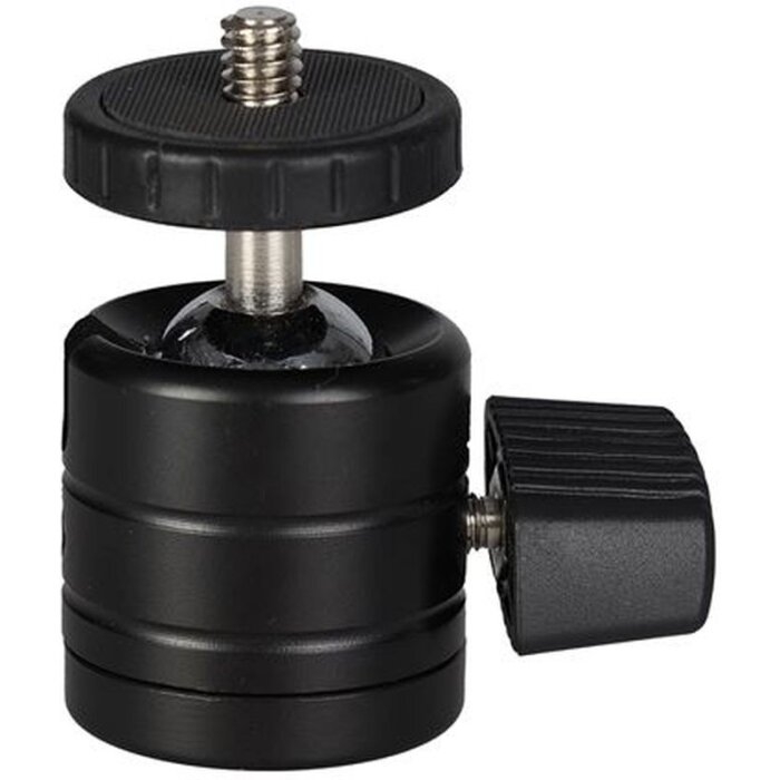 Falcon Eyes Mini kulová hlava černá MPH-2 1/4" a 3/8" závit