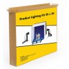 Linkstar sada nahrávacích boxů PBK-50 50x50 skládací + 2x50W lampy