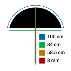Linkstar reflexní deštník PUR-84SB...