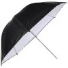 Deštník Linkstar Reflex PUK-84WB bílo-černý 100 cm (oboustranný)