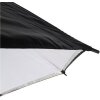 Deštník Linkstar Reflex PUK-84WB bílo-černý 100 cm (oboustranný)