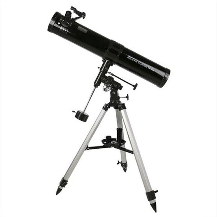 Reflektorový dalekohled Byomic G 114-900 EQ-SKY Astronomie pro začátečníky černý