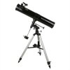 Reflektorový dalekohled Byomic G 114-900 EQ-SKY Astronomie pro začátečníky černý