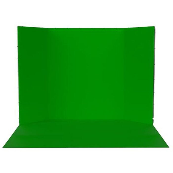 StudioKing FSF-240400PT Panoramatické pozadí Zelené plátno 240x400 cm