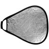 StudioKing Reflektor CRGSW60 Stříbrnobílý s rukojetí 60 cm