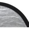 StudioKing Reflektor CRGSW60 Stříbrnobílý s rukojetí 60 cm