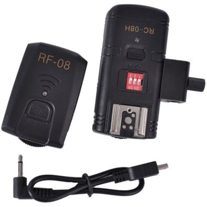 StudioKing Rádiová spoušť TRC04H pro blesk Speedlite fotoaparátu černá
