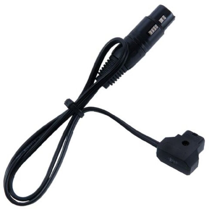 Rolux 4-pólová zástrčka XLR s D-koncovkou RL-C3