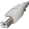 Standardní kabel USB 2.0 5 m A-male na B-male šedý
