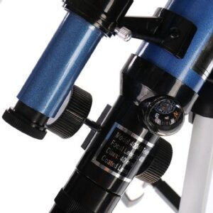 Dalekohled Byomic Junior 40-400x Astronomie pro začátečníky Modrý se stativem