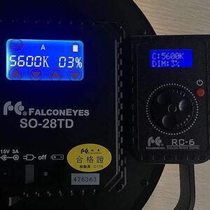 Dálkové ovládání Falcon Eyes LED RC-6