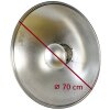 StudioKing Beauty Dish SK-BD700 Silver 70 cm s voštinovou konstrukcí