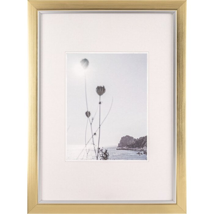 Rámeček na fotografie Walther Beyond 29,7x42 cm šampaňské zlato DIN A3 rám na certifikáty