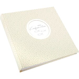 Goldbuch Fotoalbum Biřmování Circulus krémové 25x25 cm