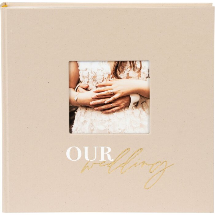 Svatební album Goldbuch OUR wedding 30x31 cm 60 bílých stran