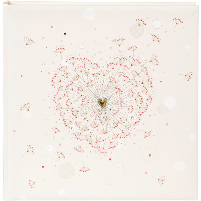 Goldbuch fotoalbum Golden Heart 30x31 cm 60 bílých stran