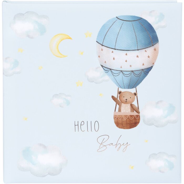 Goldbuch dětské album Balloon Journey Boy 30x31 cm 60 bílých stran