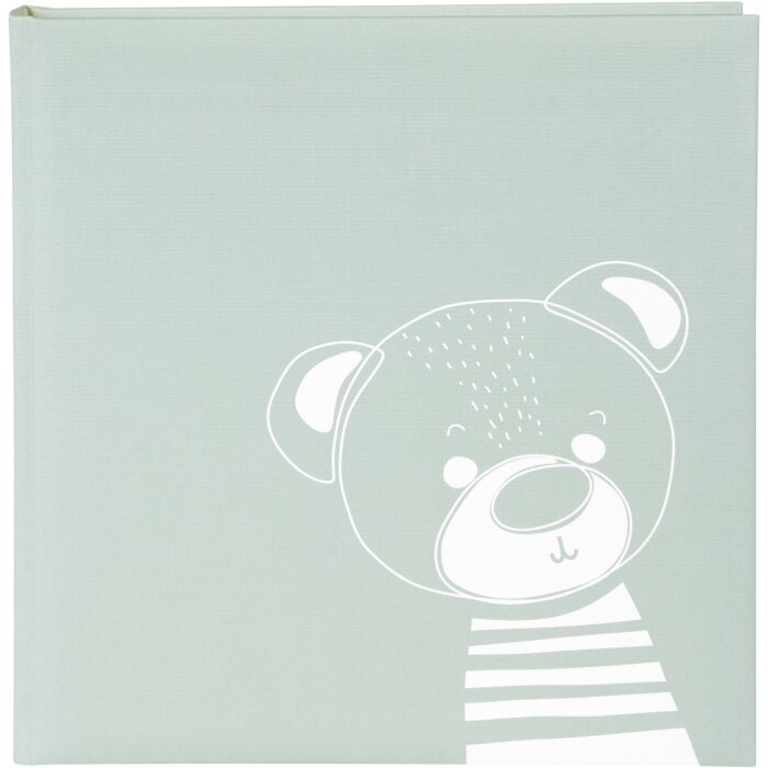 Goldbuch baby album Eddy modré 30x31 cm 60 bílých stran přírodní papír