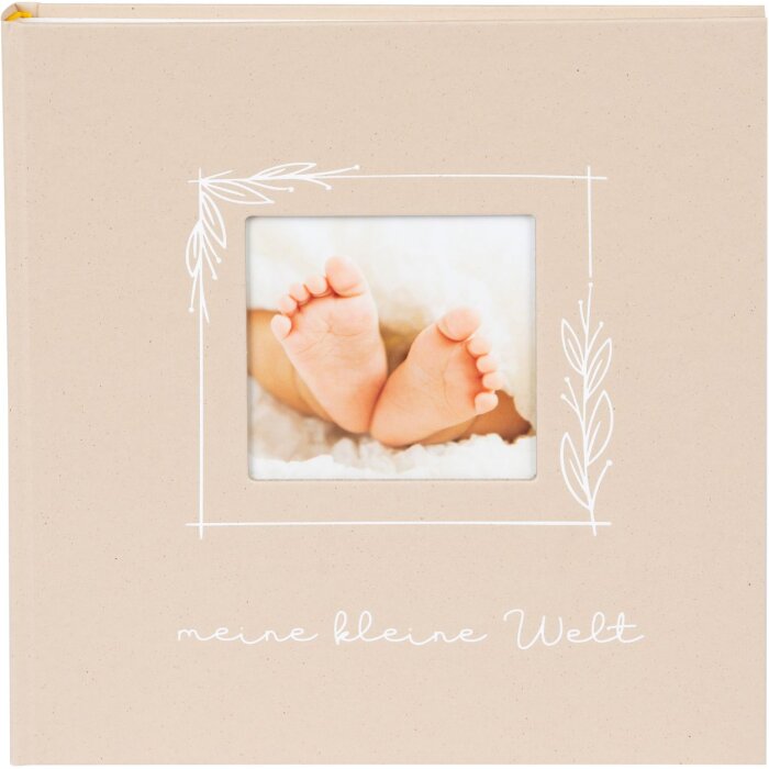 Goldbuch baby album my little world 30x31 cm 60 bílých stran