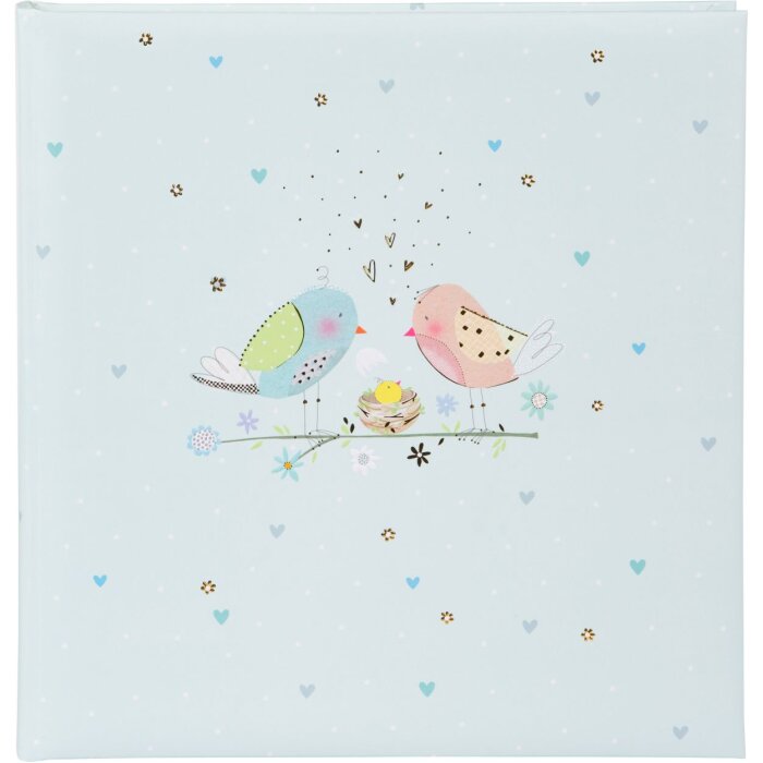 Goldbuch baby album Loving Birds Boy 30x31 cm 60 bílých stran