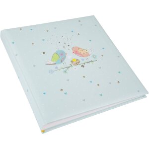 Goldbuch baby album Loving Birds Boy 30x31 cm 60 bílých stran