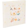 Goldbuch baby album Toy Zoo 30x31 cm 60 bílých stran motiv zvířat stříbrná ražba