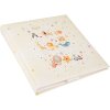 Goldbuch baby album Toy Zoo 30x31 cm 60 bílých stran motiv zvířat stříbrná ražba