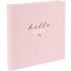 Goldbuch baby album hello.baby rosé 30x31 cm 60 bílých stran